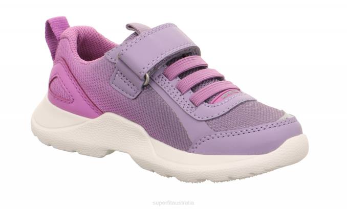 Superfit Purple Kids & Teens RUSH - Sneakers low with Velcro Fastener Z6Z8522