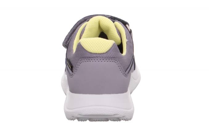 Superfit Purple/Yellow Kids & Teens RUSH - Sneakers low with Velcro Fastener Z6Z8534