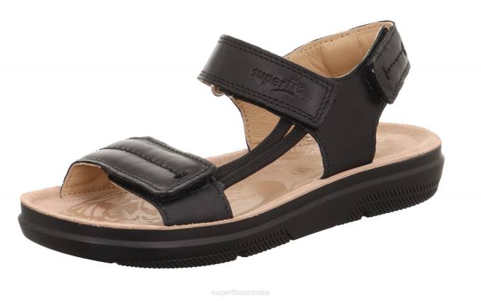 Superfit Black Kids & Teens PALOMA - Sandal with Velcro Fastener Z6Z8872