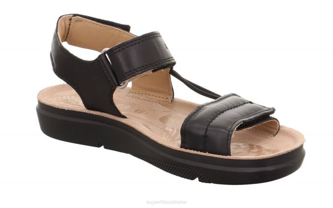 Superfit Black Kids & Teens PALOMA - Sandal with Velcro Fastener Z6Z8872