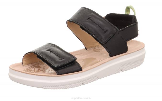 Superfit Black Kids & Teens PALOMA - Sandal with Velcro Fastener Z6Z8879