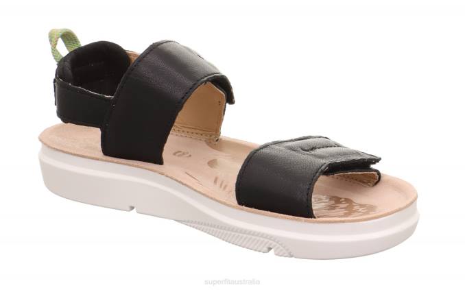 Superfit Black Kids & Teens PALOMA - Sandal with Velcro Fastener Z6Z8879