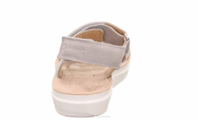 Superfit Light Grey Kids & Teens PALOMA - Sandal with Velcro Fastener Z6Z8878