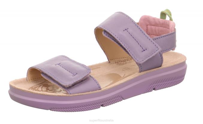 Superfit Purple Kids & Teens PALOMA - Sandal with Velcro Fastener Z6Z8876