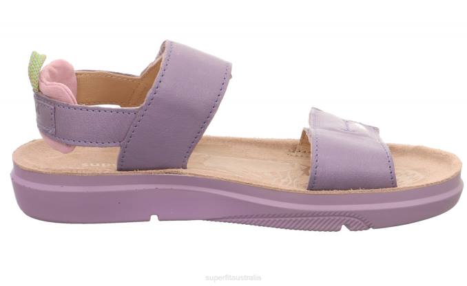 Superfit Purple Kids & Teens PALOMA - Sandal with Velcro Fastener Z6Z8876