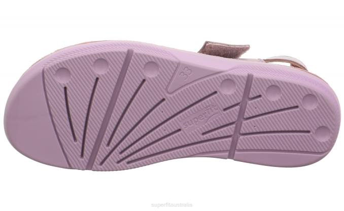 Superfit Purple Kids & Teens PALOMA - Sandal with Velcro Fastener Z6Z8876