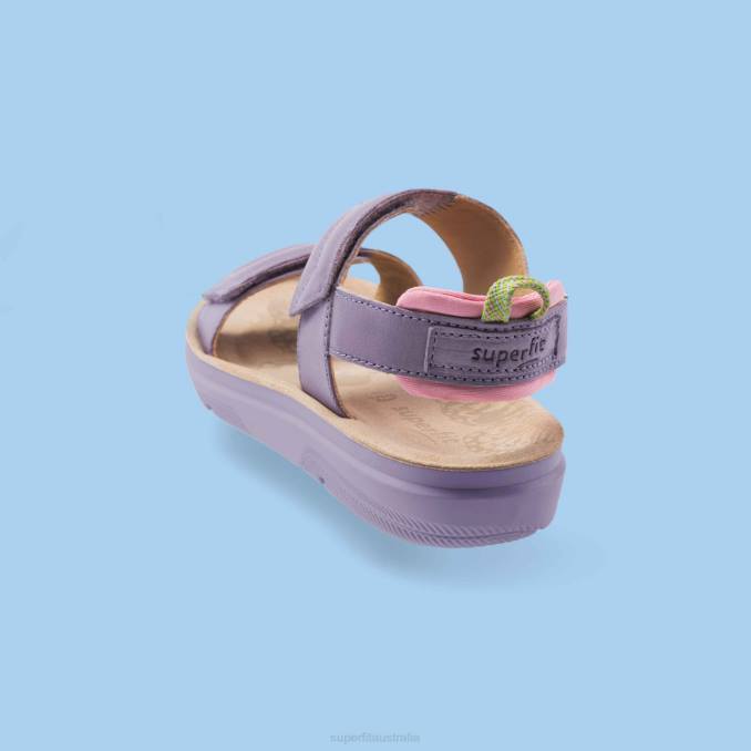 Superfit Purple Kids & Teens PALOMA - Sandal with Velcro Fastener Z6Z8876