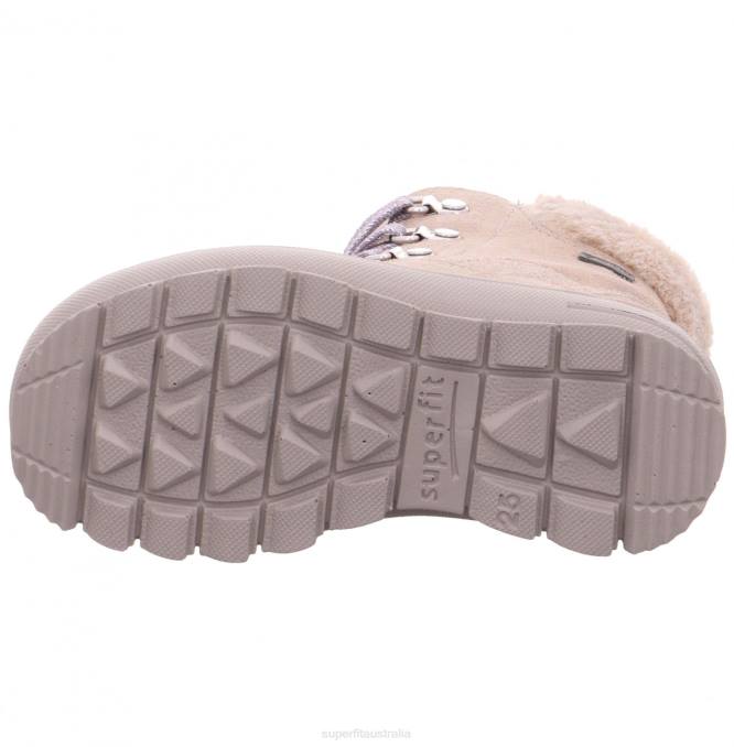 Superfit Beige/Purple Toddlers FLAVIA - Boot with Zip Z6Z8705