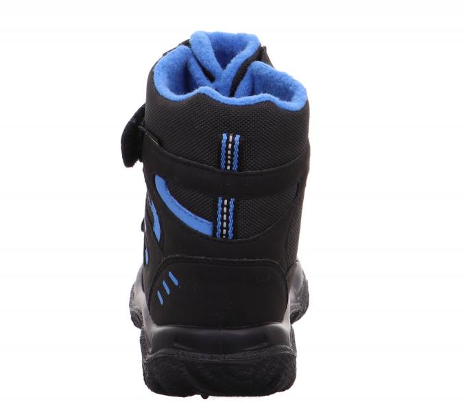 Superfit Black/Blue Toddlers HUSKY - Boot with Velcro Fastener Z6Z8701