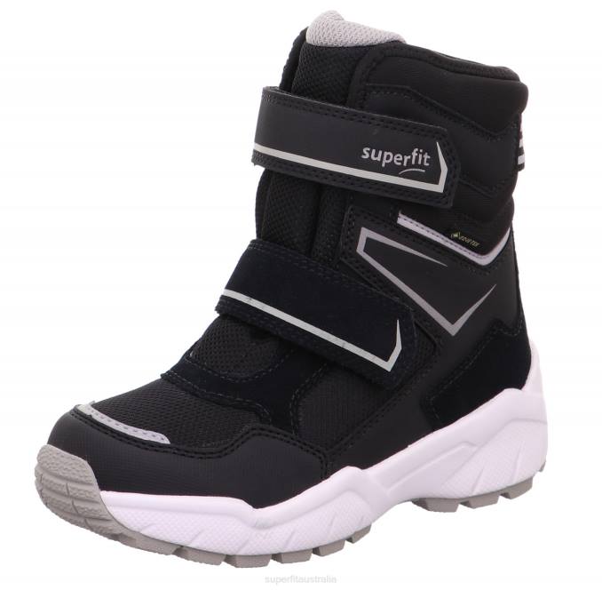 Superfit Black/Grey Toddlers CULUSUK 2.0 - Boot with Velcro Fastener Z6Z8727