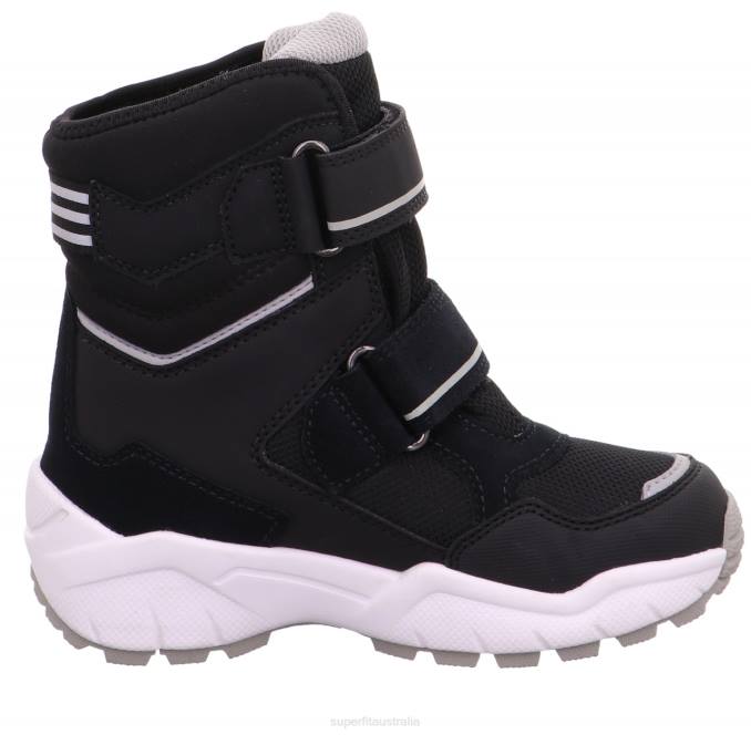 Superfit Black/Grey Toddlers CULUSUK 2.0 - Boot with Velcro Fastener Z6Z8727