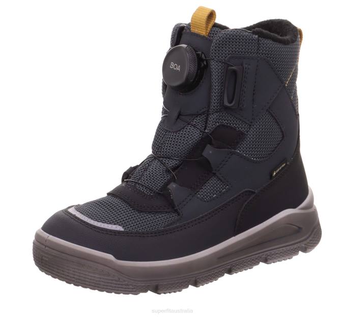 Superfit Black/Grey Toddlers MARS - Boot with BOA Fit System Z6Z8747