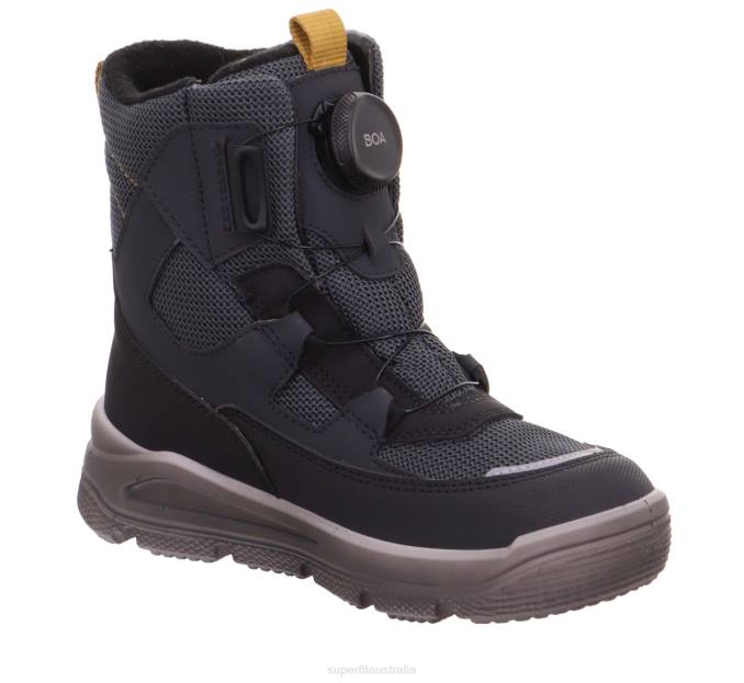 Superfit Black/Grey Toddlers MARS - Boot with BOA Fit System Z6Z8747