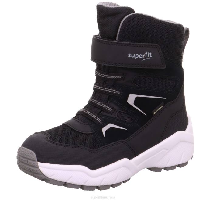 Superfit Black/Light grey Toddlers CULUSUK 2.0 - Boot with Velcro Fastener Z6Z8759