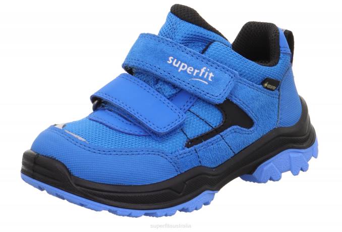 Superfit Blue/Black Toddlers JUPITER - Sneakers low with Velcro Fastener Z6Z8758