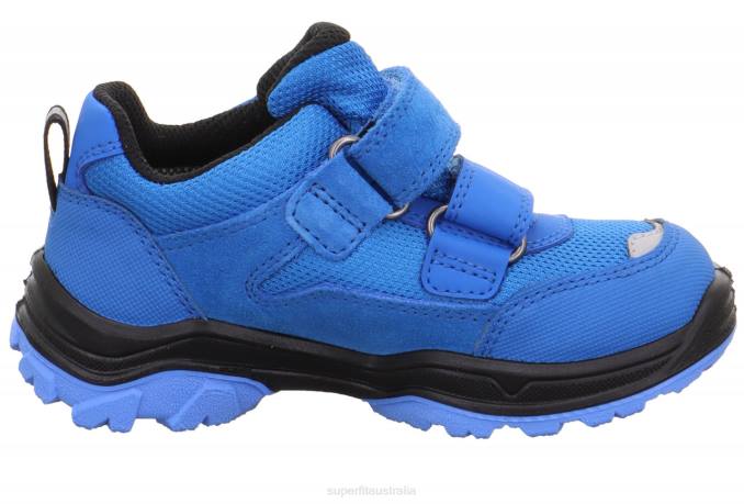 Superfit Blue/Black Toddlers JUPITER - Sneakers low with Velcro Fastener Z6Z8758