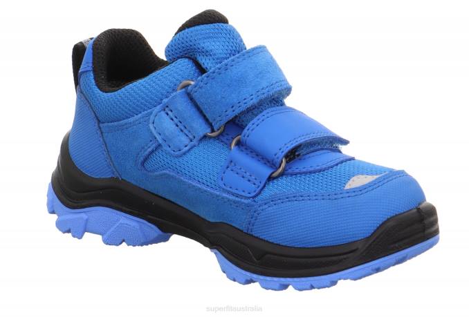 Superfit Blue/Black Toddlers JUPITER - Sneakers low with Velcro Fastener Z6Z8758