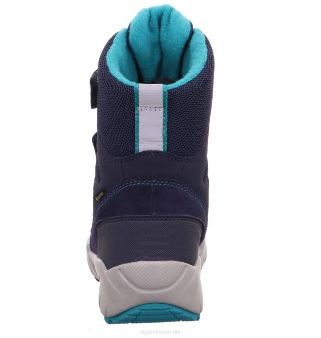 Superfit Blue/Green Toddlers CULUSUK 2.0 - Boot with Velcro Fastener Z6Z8741