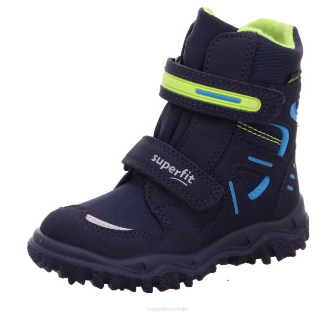 Superfit Blue/Green Toddlers HUSKY - Boot with Velcro Fastener Z6Z8699