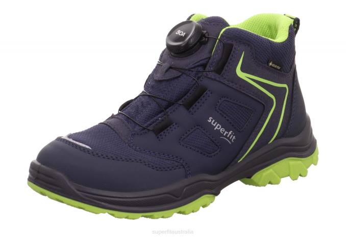 Superfit Blue/Light Green Toddlers JUPITER - Boot with BOA Fit System Z6Z8907