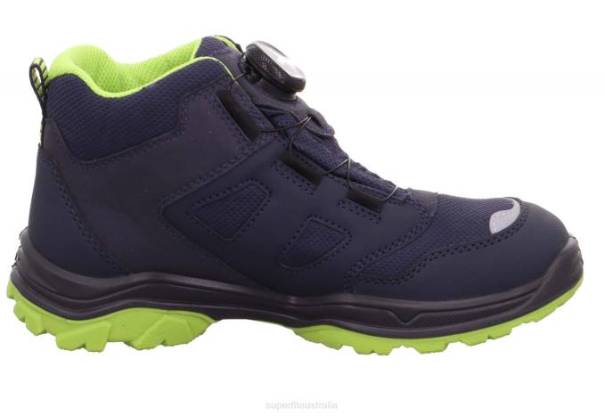 Superfit Blue/Light Green Toddlers JUPITER - Boot with BOA Fit System Z6Z8907