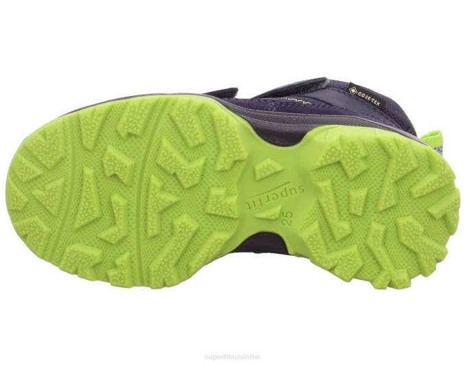 Superfit Blue/Light Green Toddlers JUPITER - Boot with Velcro Fastener Z6Z8768