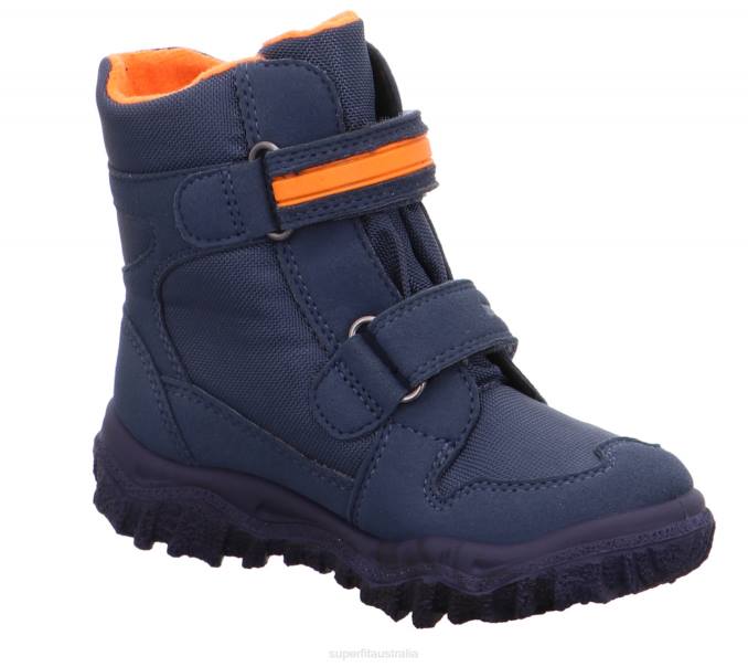 Superfit Blue/Orange Toddlers HUSKY - Boot with Velcro Fastener Z6Z8702