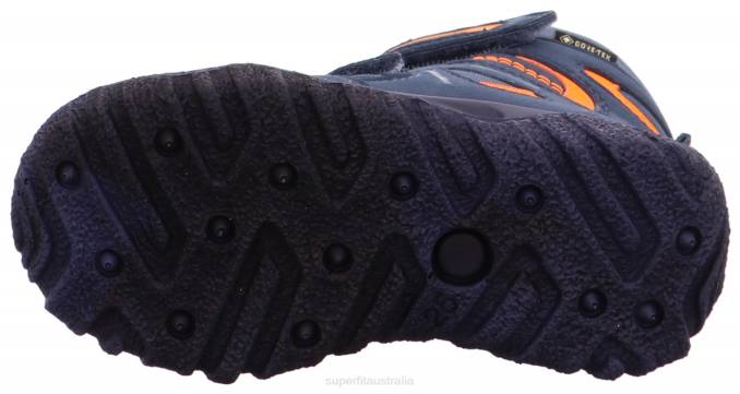 Superfit Blue/Orange Toddlers HUSKY - Boot with Velcro Fastener Z6Z8702