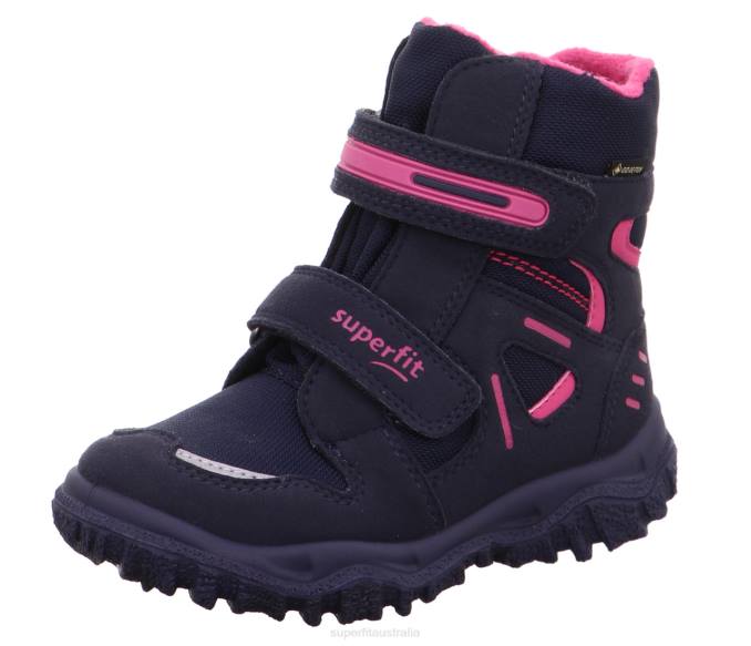 Superfit Blue/Pink Toddlers HUSKY - Boot with Velcro Fastener Z6Z8722