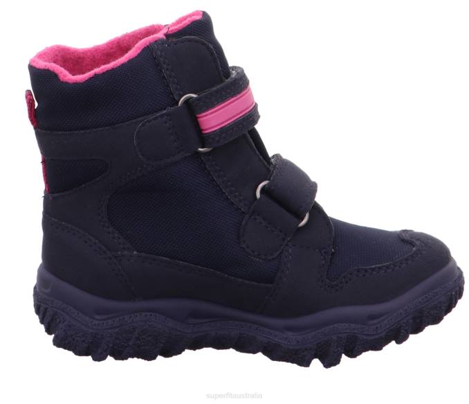 Superfit Blue/Pink Toddlers HUSKY - Boot with Velcro Fastener Z6Z8722