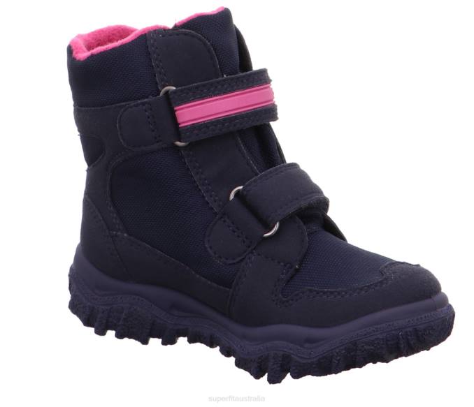 Superfit Blue/Pink Toddlers HUSKY - Boot with Velcro Fastener Z6Z8722