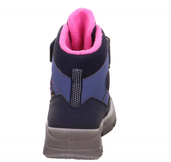 Superfit Blue/Pink Toddlers MARS - Boot with Velcro Fastener Z6Z8718