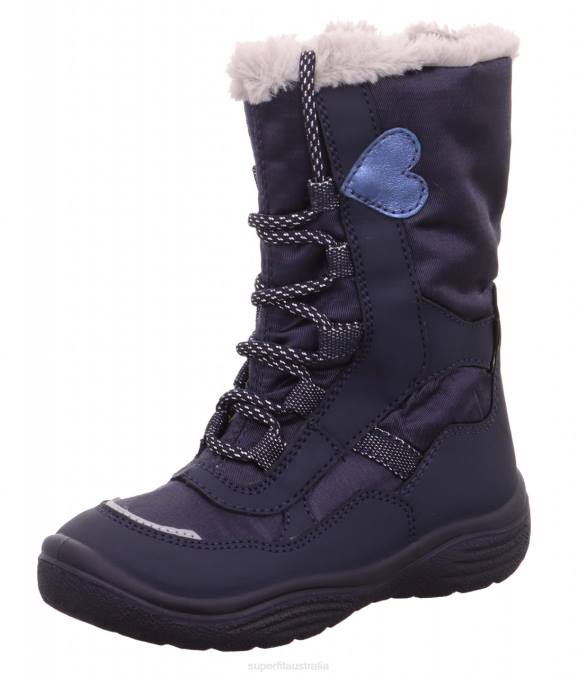 Superfit Blue Toddlers CRYSTAL - Boot with Zip Z6Z8709