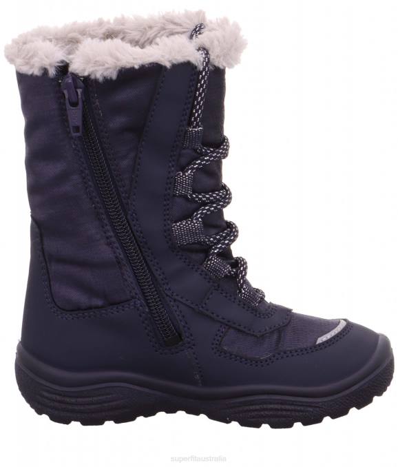 Superfit Blue Toddlers CRYSTAL - Boot with Zip Z6Z8709