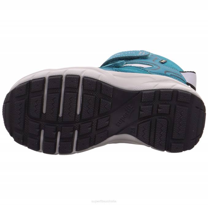 Superfit Green/Black Toddlers CULUSUK 2.0 - Boot with Velcro Fastener Z6Z8743