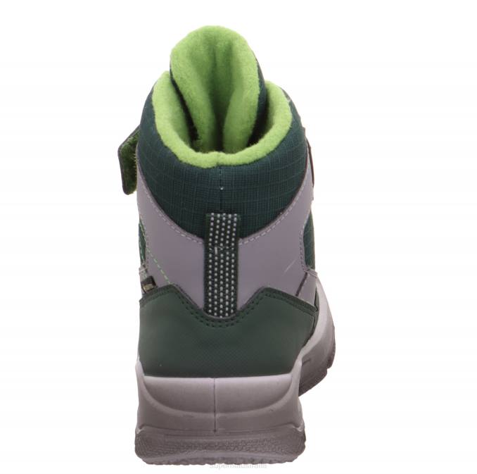 Superfit Green/Light Grey Toddlers MARS - Boot with Velcro Fastener Z6Z8719