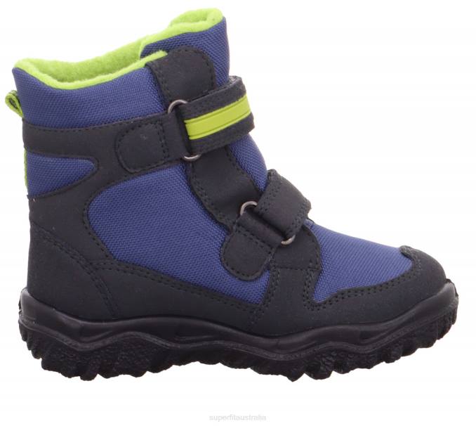 Superfit Grey/Blue Toddlers HUSKY - Boot with Velcro Fastener Z6Z8767