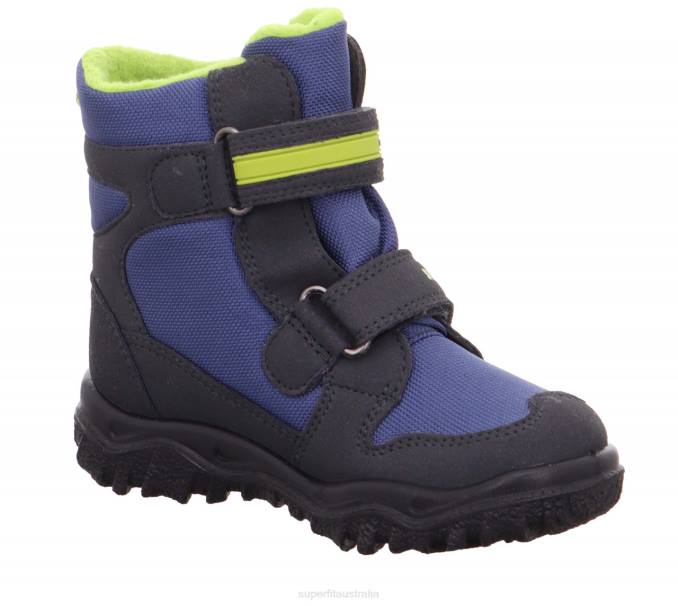 Superfit Grey/Blue Toddlers HUSKY - Boot with Velcro Fastener Z6Z8767