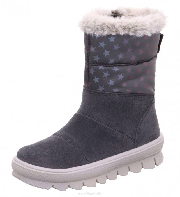 Superfit Grey Toddlers FLAVIA - Boot with Zip Z6Z8737