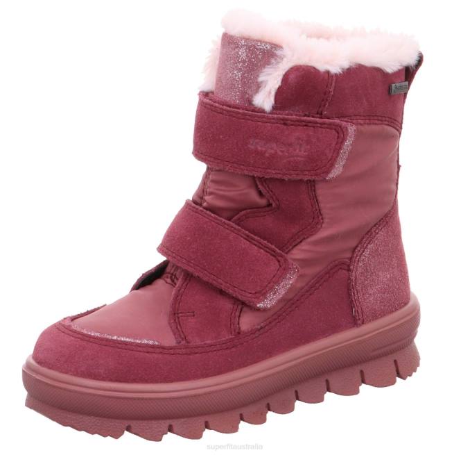 Superfit Pink Toddlers FLAVIA - Boot with Velcro Fastener Z6Z8721