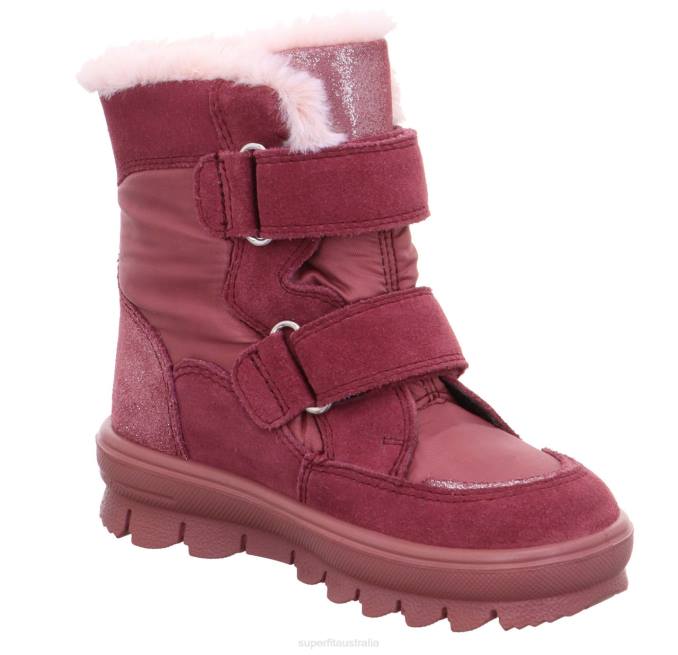 Superfit Pink Toddlers FLAVIA - Boot with Velcro Fastener Z6Z8721