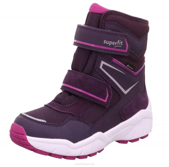 Superfit Purple/Pink Toddlers CULUSUK 2.0 - Boot with Velcro Fastener Z6Z8695