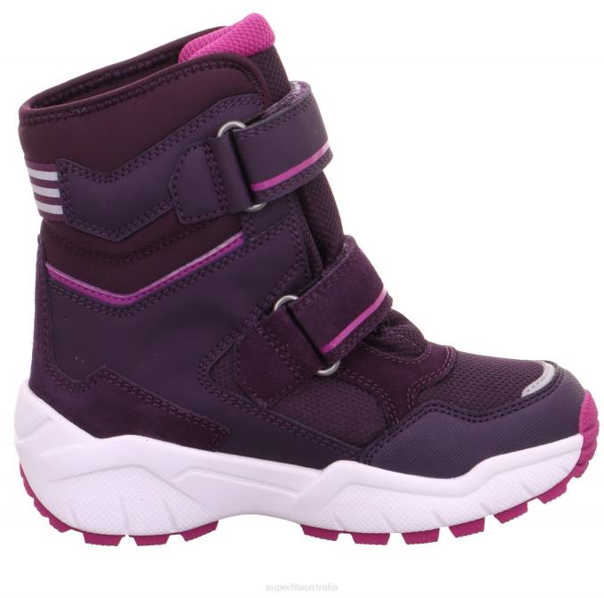 Superfit Purple/Pink Toddlers CULUSUK 2.0 - Boot with Velcro Fastener Z6Z8695