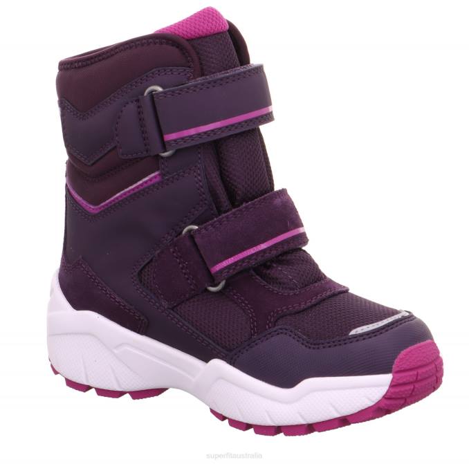 Superfit Purple/Pink Toddlers CULUSUK 2.0 - Boot with Velcro Fastener Z6Z8695