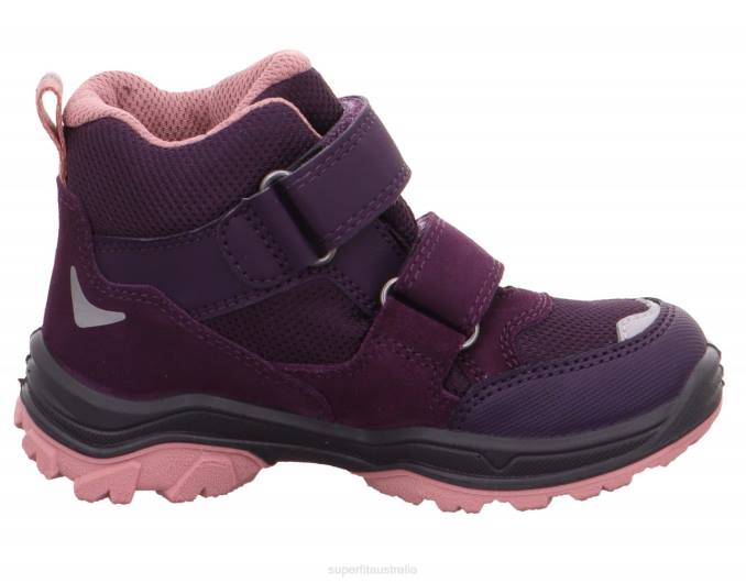 Superfit Purple/Pink Toddlers JUPITER - Boot with Velcro Fastener Z6Z8707