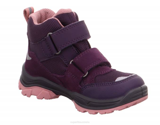 Superfit Purple/Pink Toddlers JUPITER - Boot with Velcro Fastener Z6Z8707