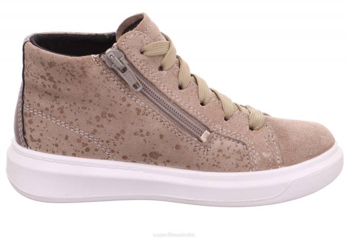 Superfit Beige Toddlers COSMO - Sneakers high with Zip Z6Z8864