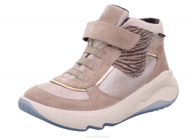 Superfit Beige Toddlers MELODY - Sneakers high with Velcro Fastener Z6Z8851