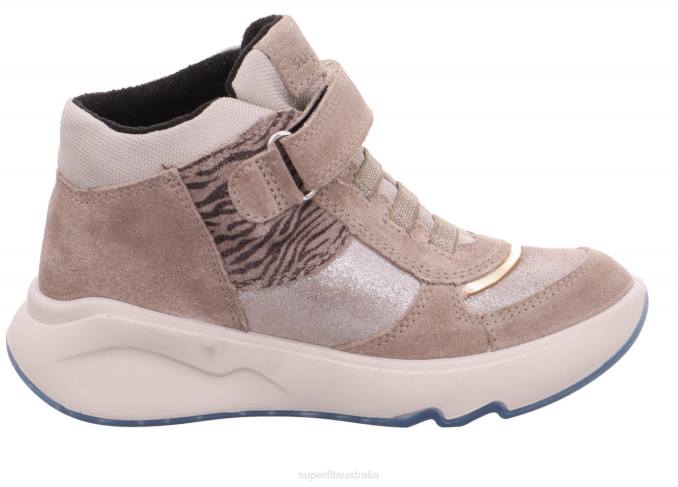 Superfit Beige Toddlers MELODY - Sneakers high with Velcro Fastener Z6Z8851