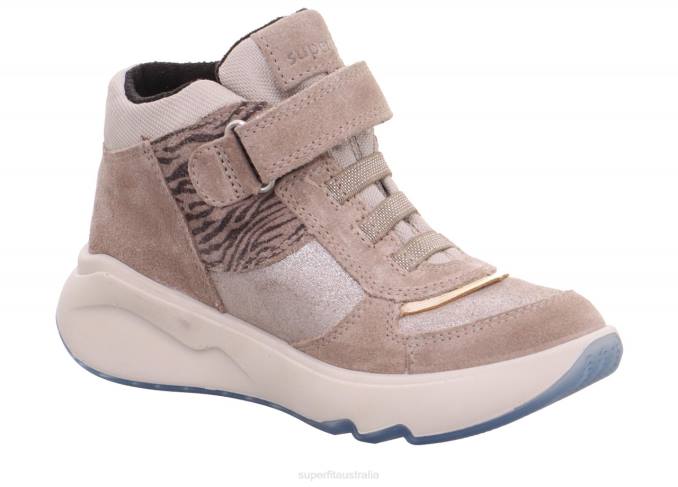 Superfit Beige Toddlers MELODY - Sneakers high with Velcro Fastener Z6Z8851